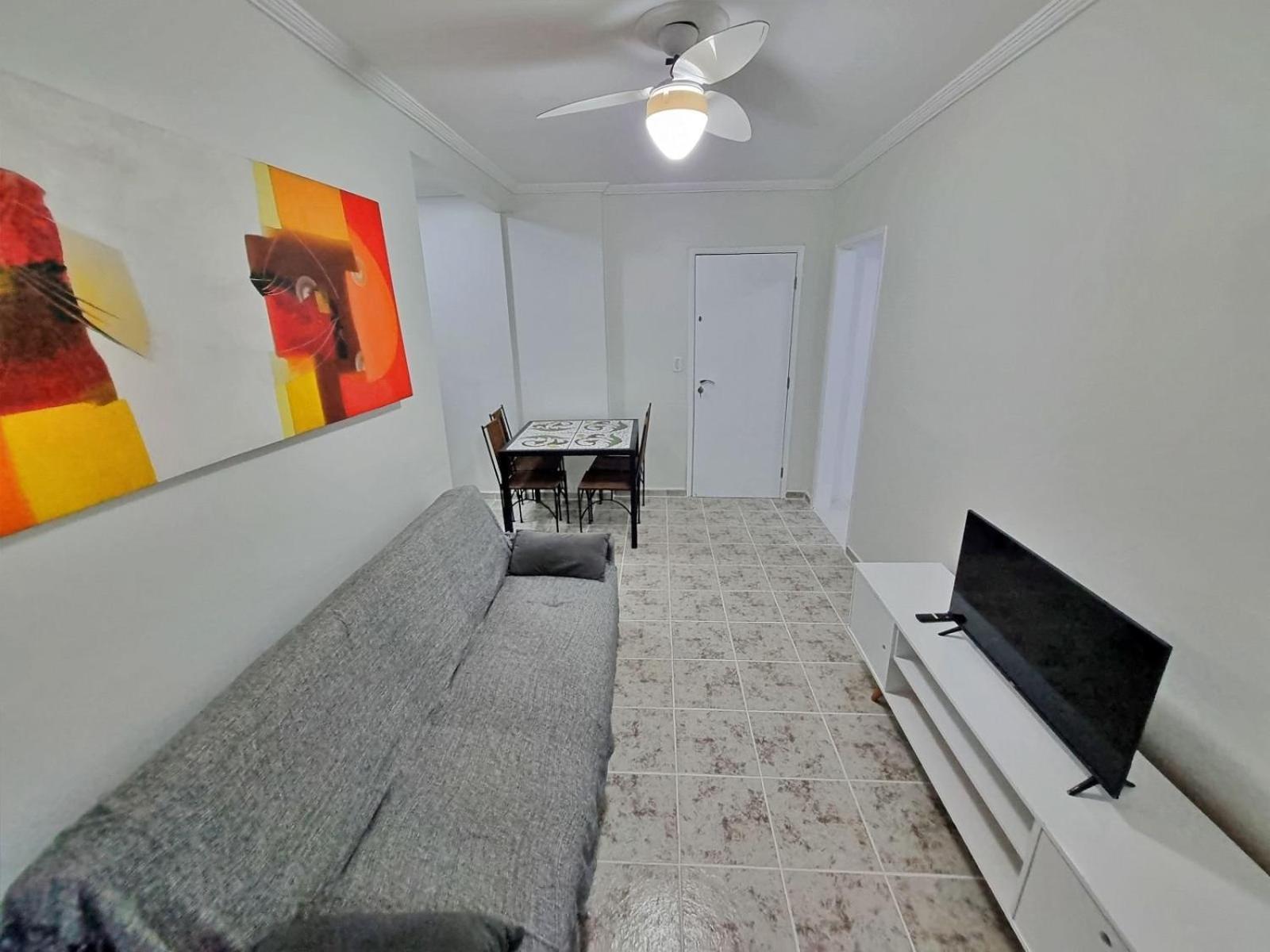 Appartement 01 Dorm Reformado C/Ar Cond, Wi-Fi, 1 Vaga, Enseada, Prox Ao Pao De Acucar à Guarujá Extérieur photo